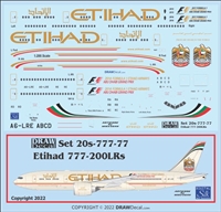 1:200 Etihad Boeing 777-200LR