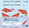 1:200 Kalita Air Boeing 777-300ERSF