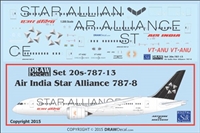 1:200 Air India 'Star Alliance' Boeing 787-8