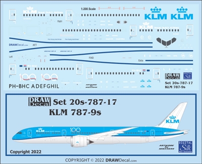 1:200 KLM Boeing 787-9
