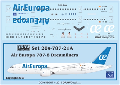 1:200 Air Europa Boeing 787-8