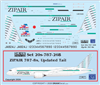 1:200 ZIPAIR Tokyo (2022 Second Revised Tail Logo) Boeing 787-8