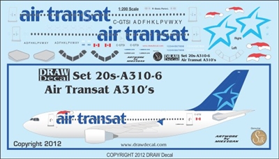 1:200 Air Transat Airbus A.310-300