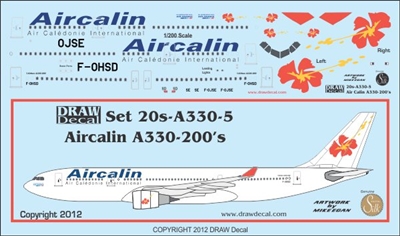 1:200 Air Calin Airbus A.330-200