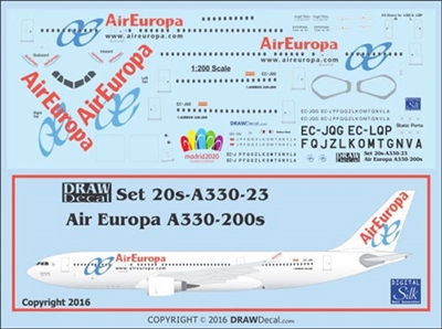 1:200 Air Europa Airbus A.330-200