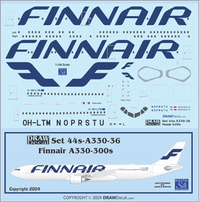 1:200 Finnair Airbus A.330-300