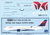 1:200 Delta Airlines (2007 cs) Airbus A.330-200