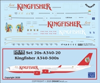 1:200 Kingfisher Airlines Airbus A.340-500
