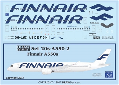 1:200 Finnair Airbus A.350-900