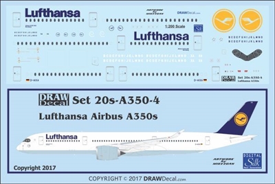 1:200 Lufthansa Airbus A.350-900
