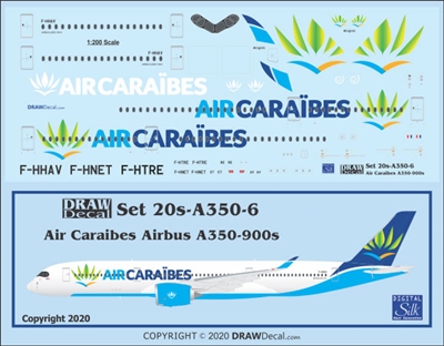 1:200 Air Caraibes Airbus A.350-900