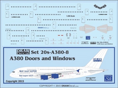 1:200 Airbus A.380 Details