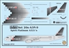 1:200 Spirit 'Platinum cs' Airbus A.321