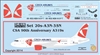 1:200 CSA Czech Airlines '90th Anniversary' Airbus A.319