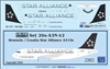 1:200 Brussels / Croatia 'Star Alliance' Airbus A.319