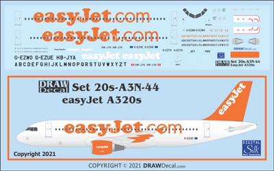1:200 EasyJet Airbus A.320