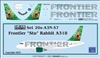 1:200 Frontier 'Stu the Rabbit' Airbus A.318