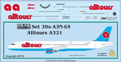 1:200 Germania Alltours Airbus A.321