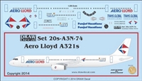 1:200 Aero Lloyd Airbus A.321