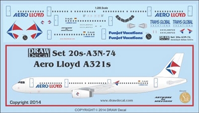 1:200 Aero Lloyd Airbus A.321
