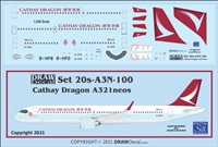 1:200 Cathay Dragon Airbus A.321NEO