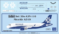 1:200 Nice Air (North Iceland Air) Airbus A.319