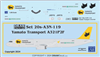 1:200 Yamato Transport Company Airbus A.321F