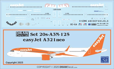1:200 EasyJet Airbus A.321NEO