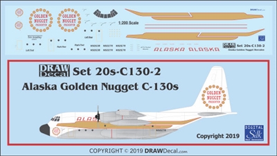 1:200 Alaska 'Golden Nugget' C.130 Hercules