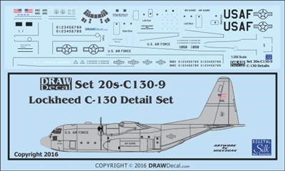 1:200 USAF (generic detail) C.130 Hercules