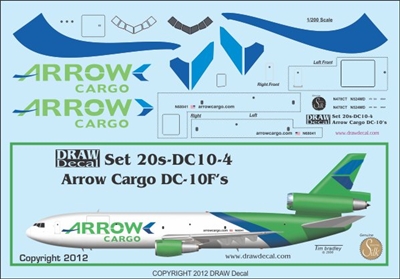 1:200 Arrow Air McDD DC-10-30F