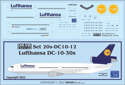 1:200 Lufthansa McDD DC-10-30