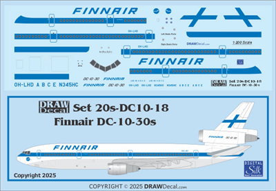 1:200 Finnair McDD DC-10-30