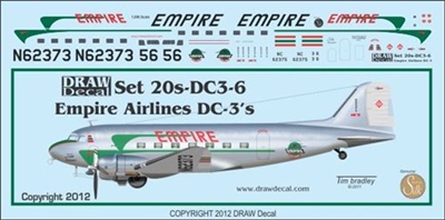 1:200 Empire Airlines Douglas DC-3