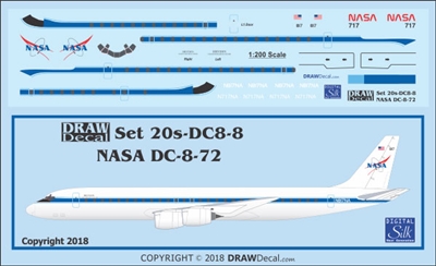 1:200 NASA Douglas DC-8-72