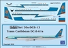 1:200 Trans Caribbean Douglas DC-8-61CF