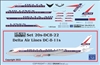 1:200 Delta Airlines (delivery cs) Douglas DC-8-11
