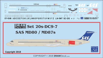 1:200 SAS McDD MD-80/MD-87