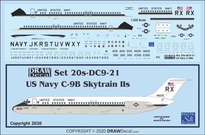 1:200 US Navy Douglas C9B