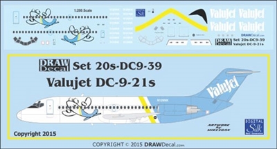 1:200 ValuJet Douglas DC-9-21
