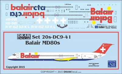 1:200 Balair McDD MD-80
