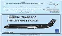 1:200 Blue Line McDD MD80