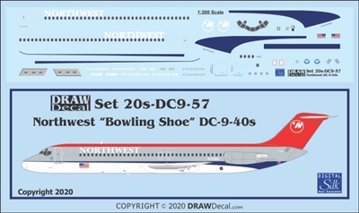 1:200 Northwest Douglas DC-9-41