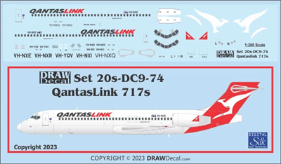 1:200 QANTAS Link Boeing 717-200