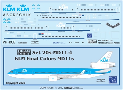1:200 KLM (2005 cs) McDD MD-11