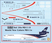 1:144 World Airways McDD MD-11 / MD-11F