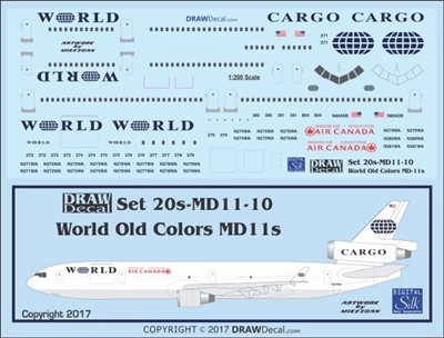 1:200 World Airways McDD MD-11