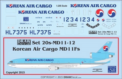 1:200 Korean Air Cargo McDD MD-11F