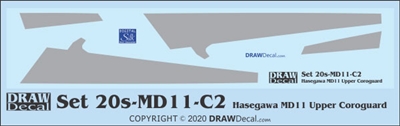 1:200 McDD MD-11 Corogard (Upper only)