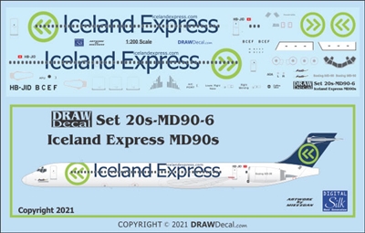 1:200 Iceland Express McDD MD-90-30